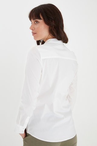 Fransa Blouse in White