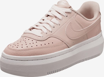 Baskets basses 'Alta' Nike Sportswear en rose : devant