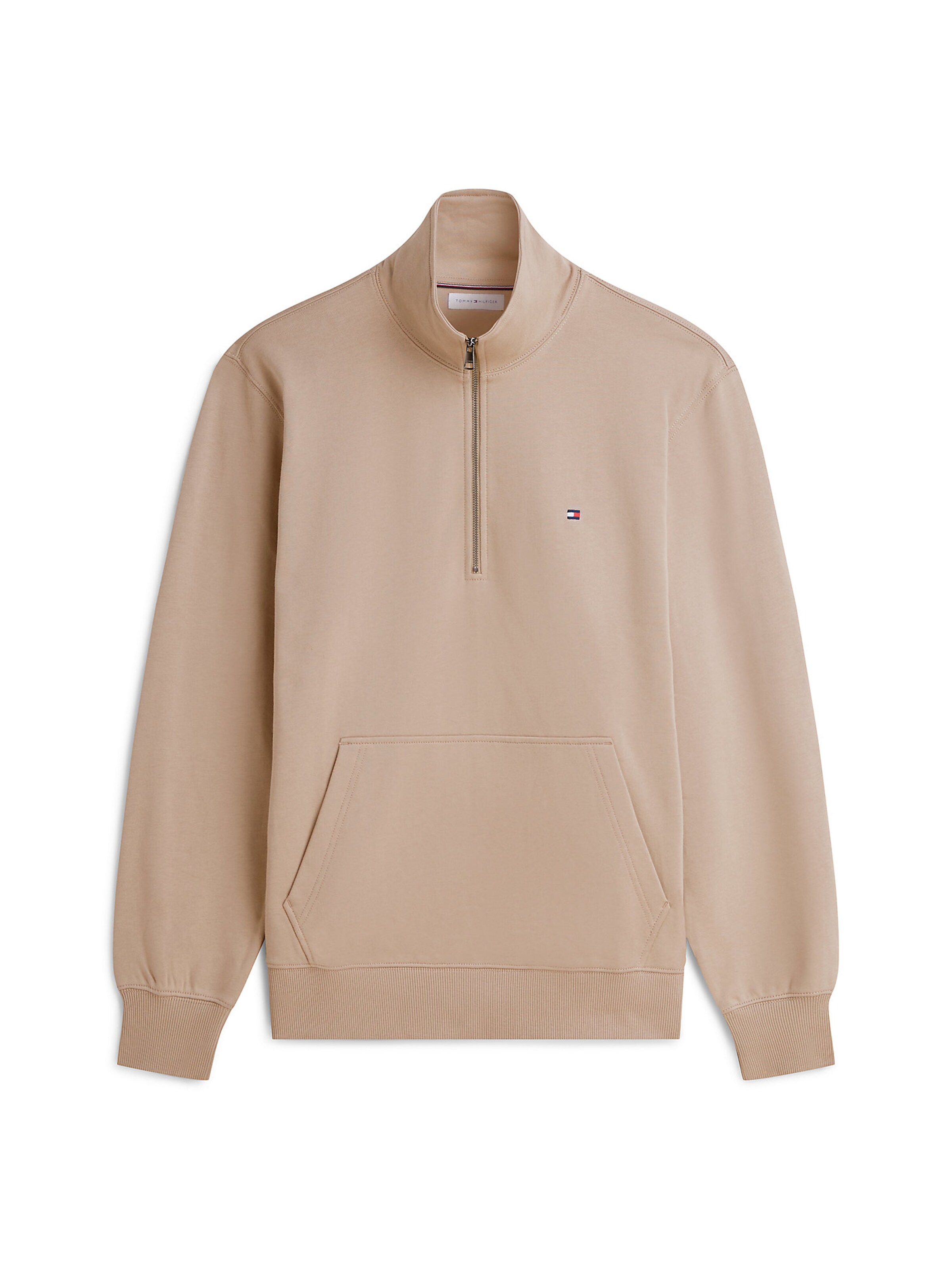 TOMMY HILFIGER Sweatshirt 'Essential' in Beige: Vorderseite