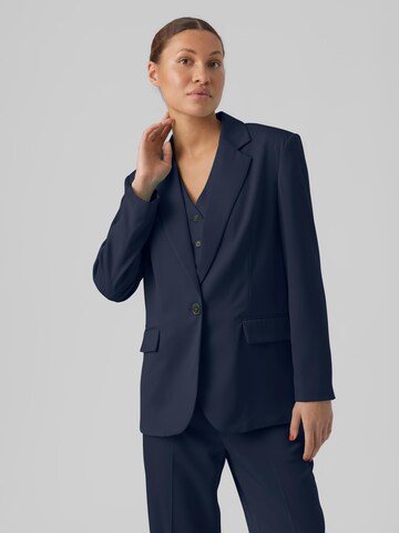 Blazer 'AYOETROIAN' di VERO MODA in blu: frontale