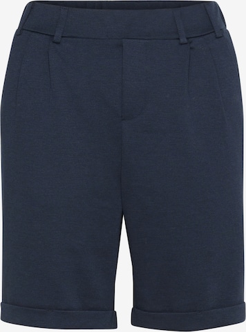 Kaffe Regular Pleat-front trousers 'Jenny' in Blue: front