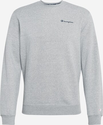 Coupe regular Sweat-shirt 'Legacy' Champion Authentic Athletic Apparel en gris : devant