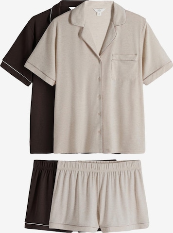 Shorty di The Set in beige: frontale
