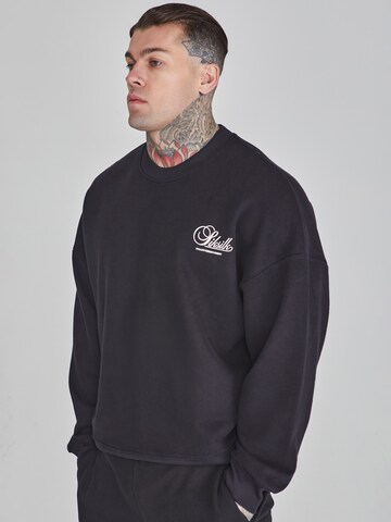SikSilk Sweatshirt in Black