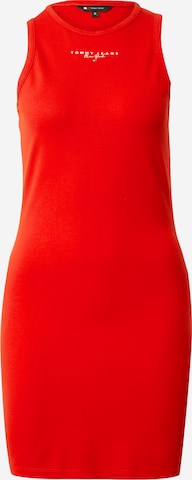 Tommy Jeans - Vestido 'LALA' em vermelho: frente