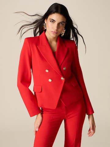 Blazer di oltre in rosso