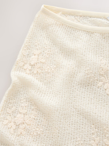 Wide Leg Pantalon Next en beige