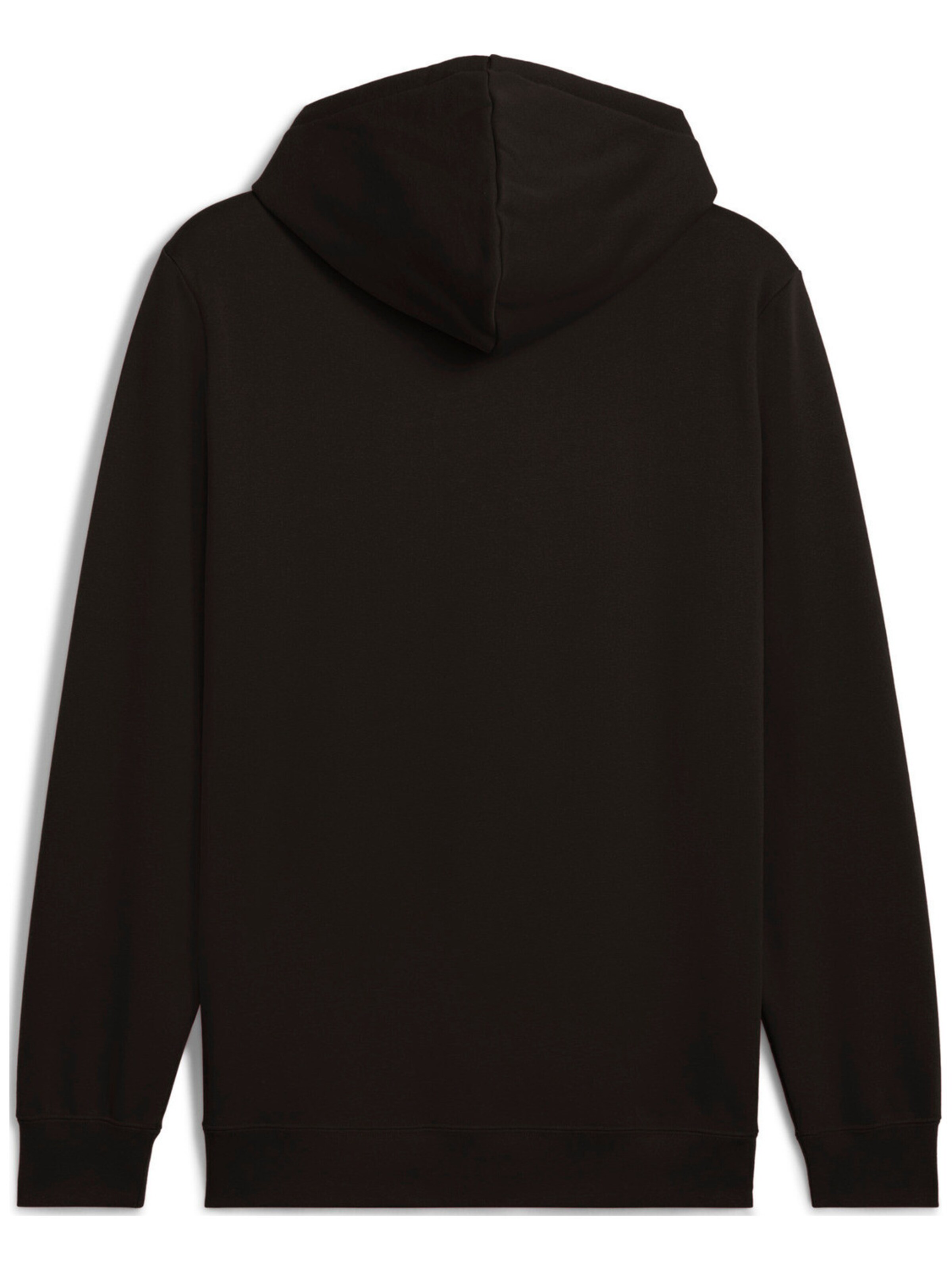 Giacca di felpa 'Puma Ess No. 1 Logo Hoodie Fl' di PUMA in nero