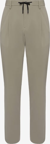 Coupe slim Pantalon chino Boggi Milano en gris : devant