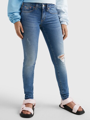 Skinny Jeans di Tommy Jeans in blu: frontale