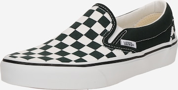 Slip on 'CLASSIC' VANS en vert : devant
