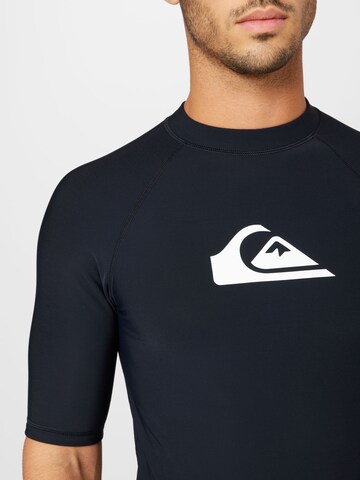 QUIKSILVER Surfshirt 'HEATER' in Schwarz