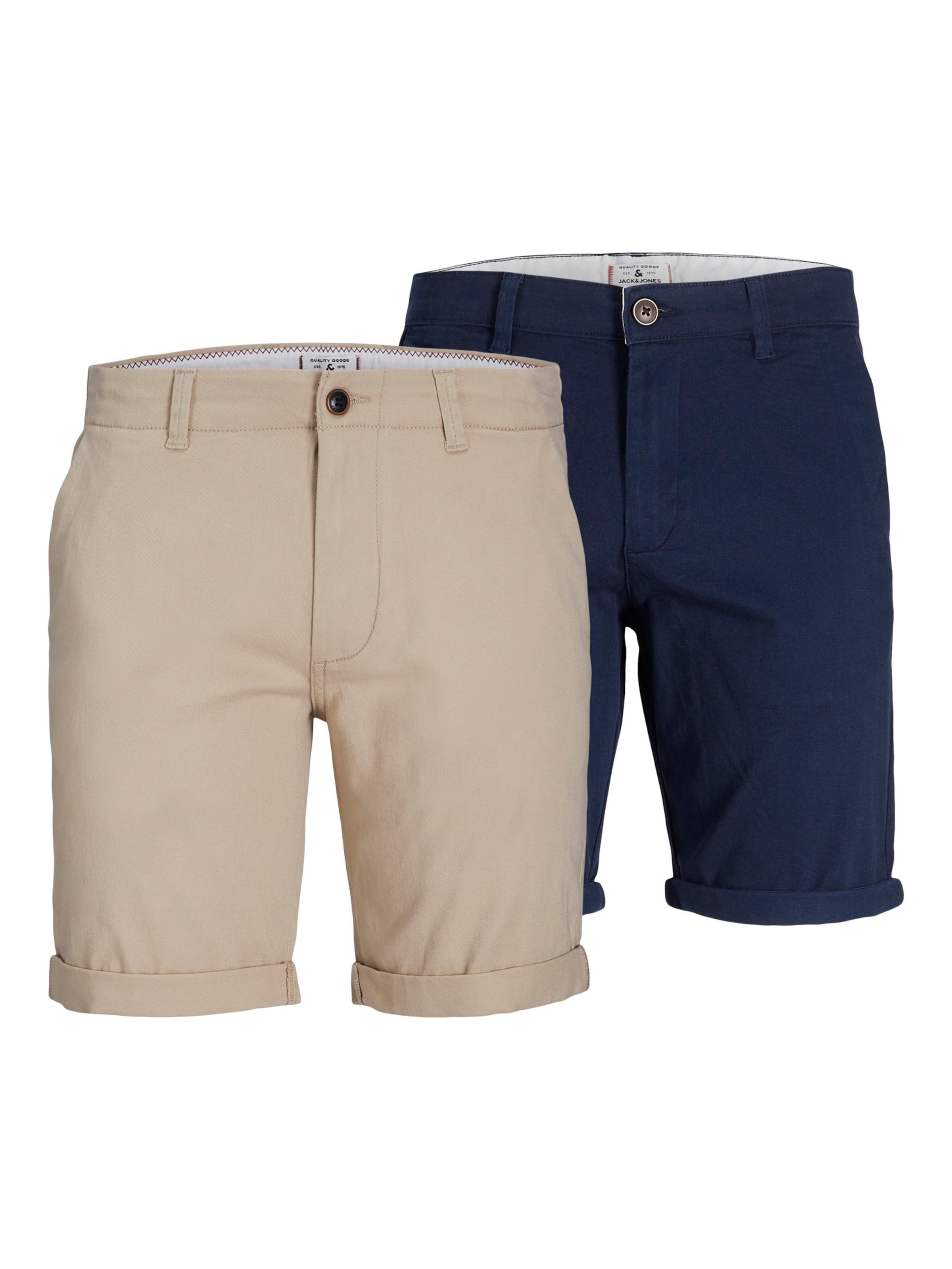 JACK & JONES Брюки-чинос 'Dave' в Бежевый: спереди