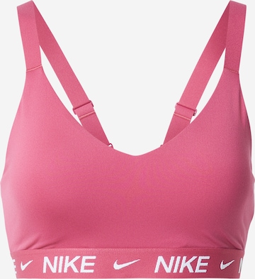 NIKE Bralette Sports Bra ' INDY' in Purple: front