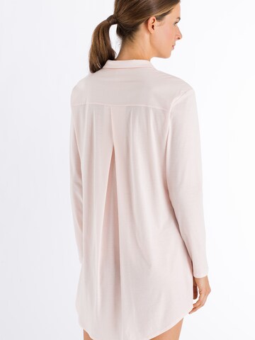 Hanro - Camisola de pijama ' Cotton Deluxe 90cm ' em rosa