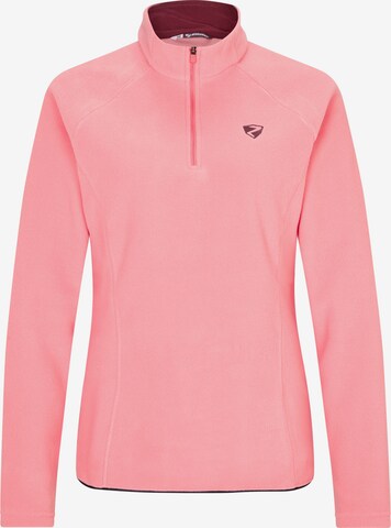 ZIENER Athletic Sweater 'JEMILA' in Pink: front