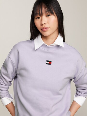 Tommy Jeans Sweatshirt in Lila