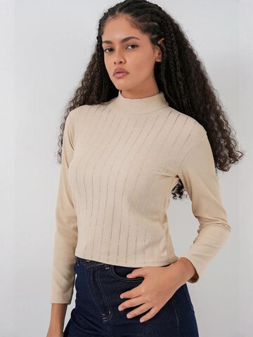 Bigdart Shirt Bodysuit in Brown