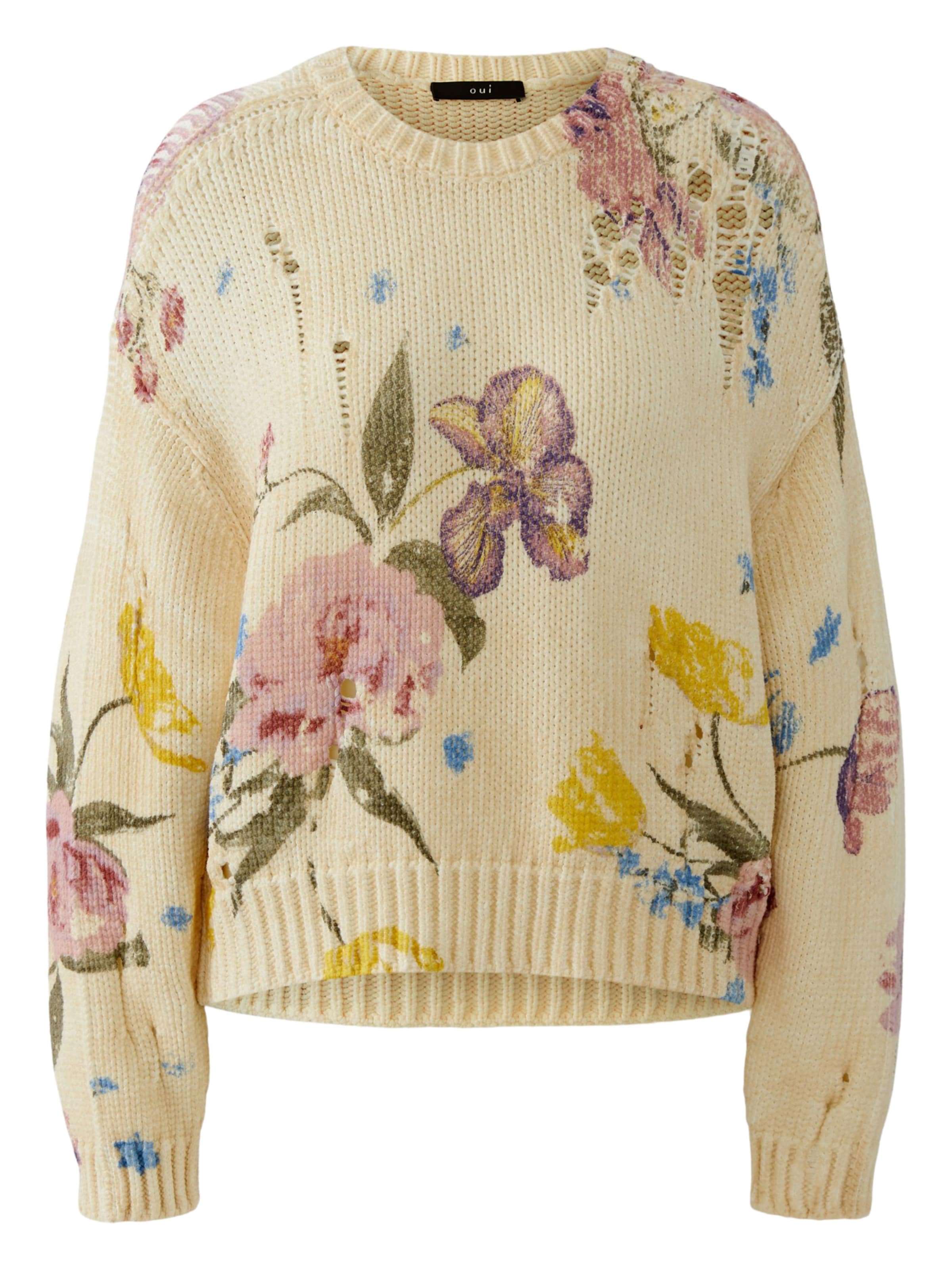 OUI Sweater in Beige: front