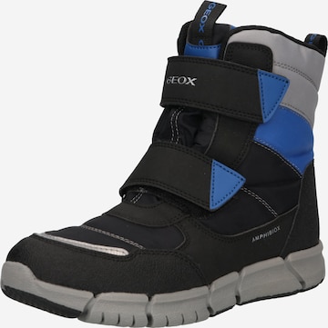 GEOX Boots in Black: front