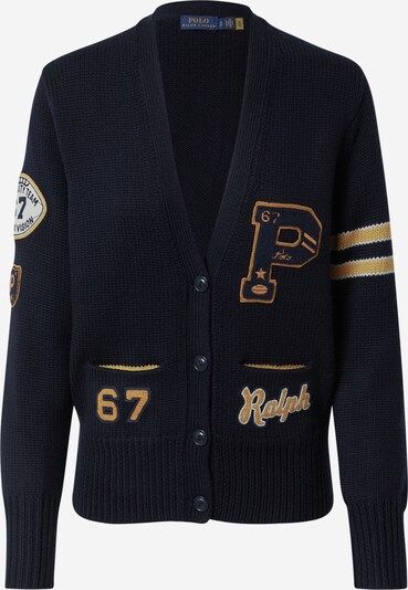 Polo Ralph Lauren Knit Cardigan in Beige / Navy / White, Item view