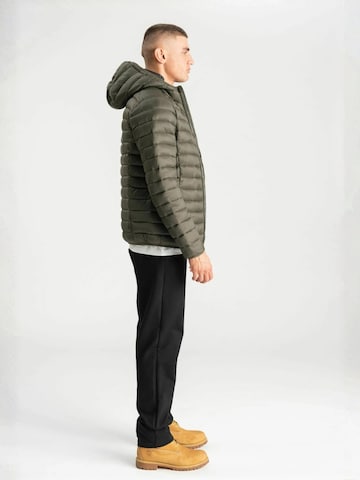 Giacca di mezza stagione ' Hooded Light ' di TEESHOPPEN in verde