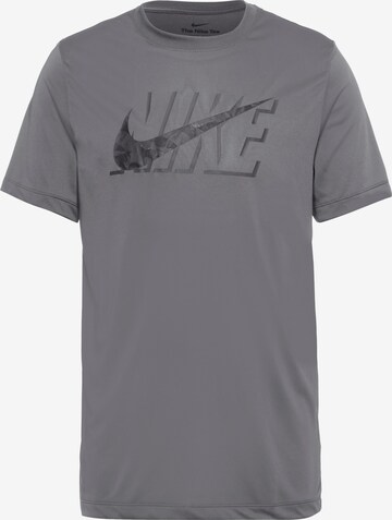 T-Shirt fonctionnel 'Legend' NIKE en gris : devant