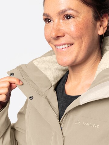 VAUDE Outdoor jacket '  Skomer  ' in Beige
