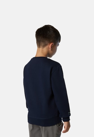 North Sails Sweatshirt in Blauw: voorkant