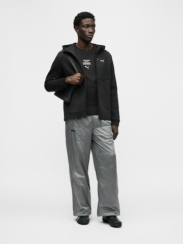 Bluză cu fermoar sport 'PUMATECH' de la PUMA pe negru