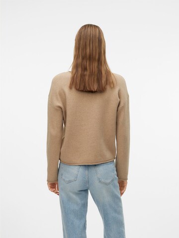 VERO MODA Sweater 'VMSABA' in Beige