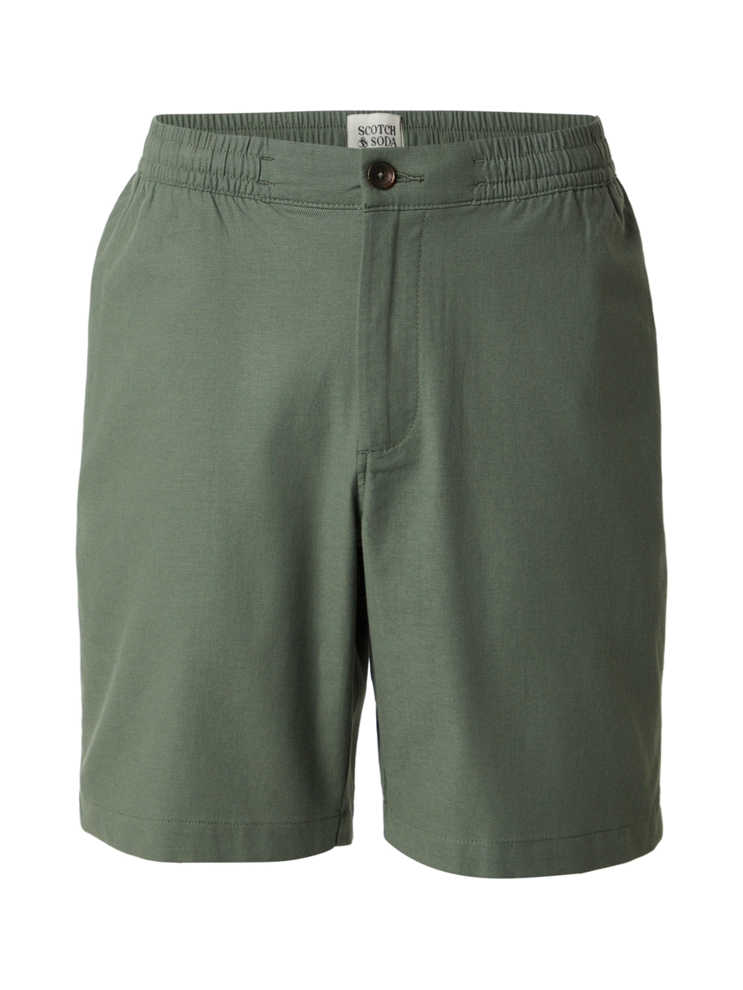 Pantaloni pe 34 SCOTCH & SODA pe oliv, Vizualizare produs