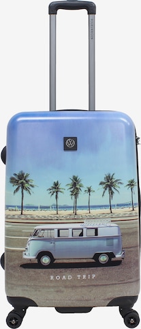 Volkswagen Suitcase 'Roadtrip' in Blue: front