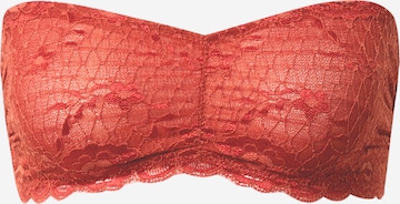 Free People Bandeau Bra in Red: front