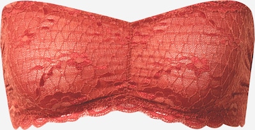 Free People Bandeau BH in Rood: voorkant