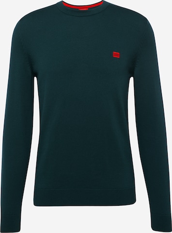 Pullover 'San Cassius' di HUGO Red in verde: frontale