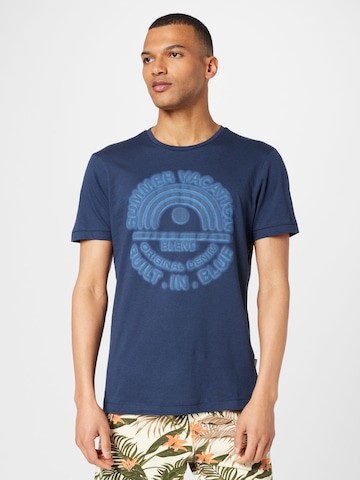 BLEND - Camisa em azul: frente