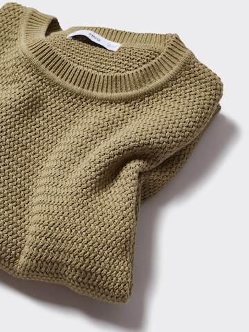 MANGO Pullover 'Catala' in Grün