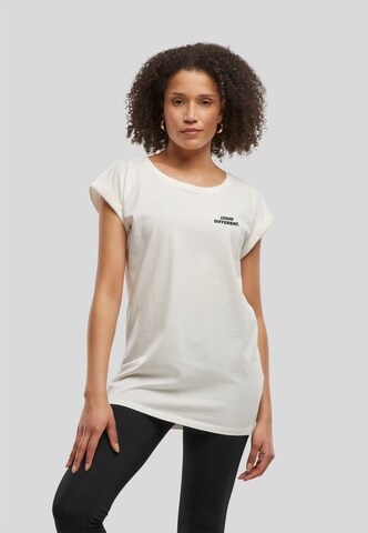 Urban Classics Shirt in Wit: voorkant