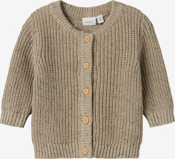 NAME IT - Cárdigan 'NBMNorman' en gris: frente