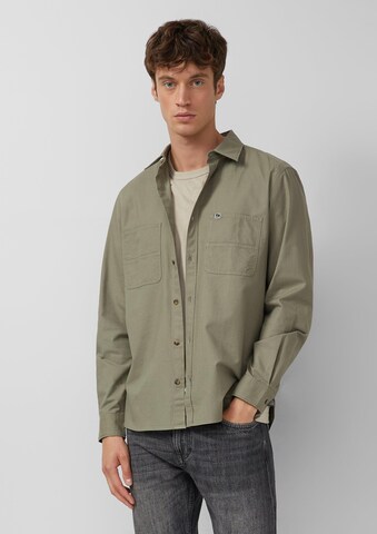 s.Oliver Regular fit Overhemd in Groen