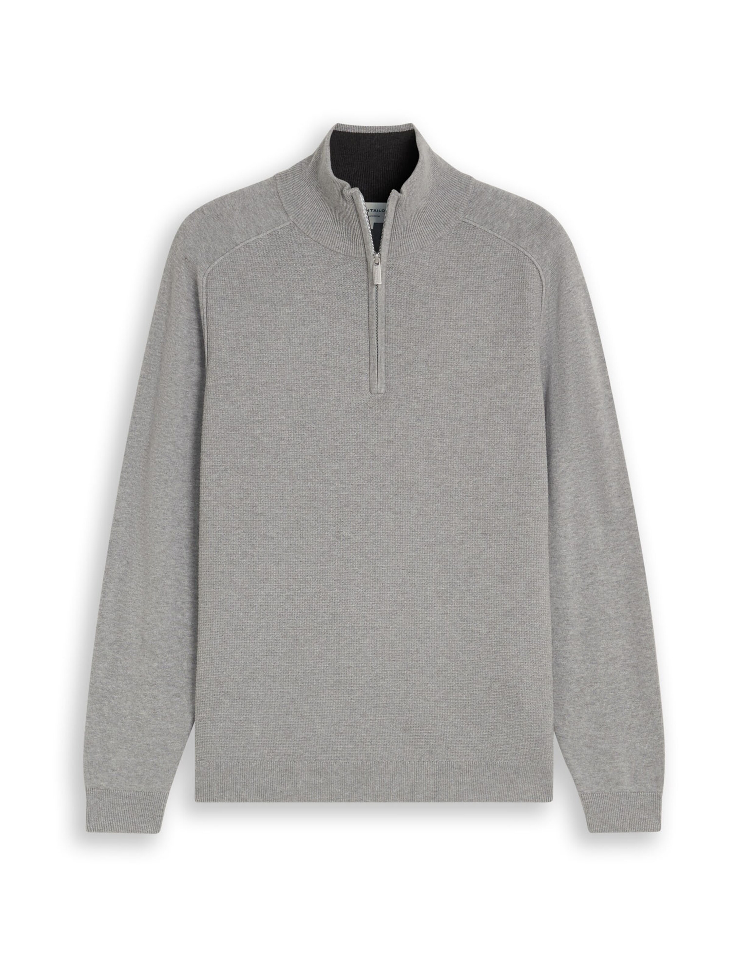 TOM TAILOR Pullover in Grau: Vorderseite