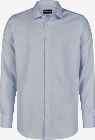 Coupe regular Chemise HECHTER PARIS en bleu : devant