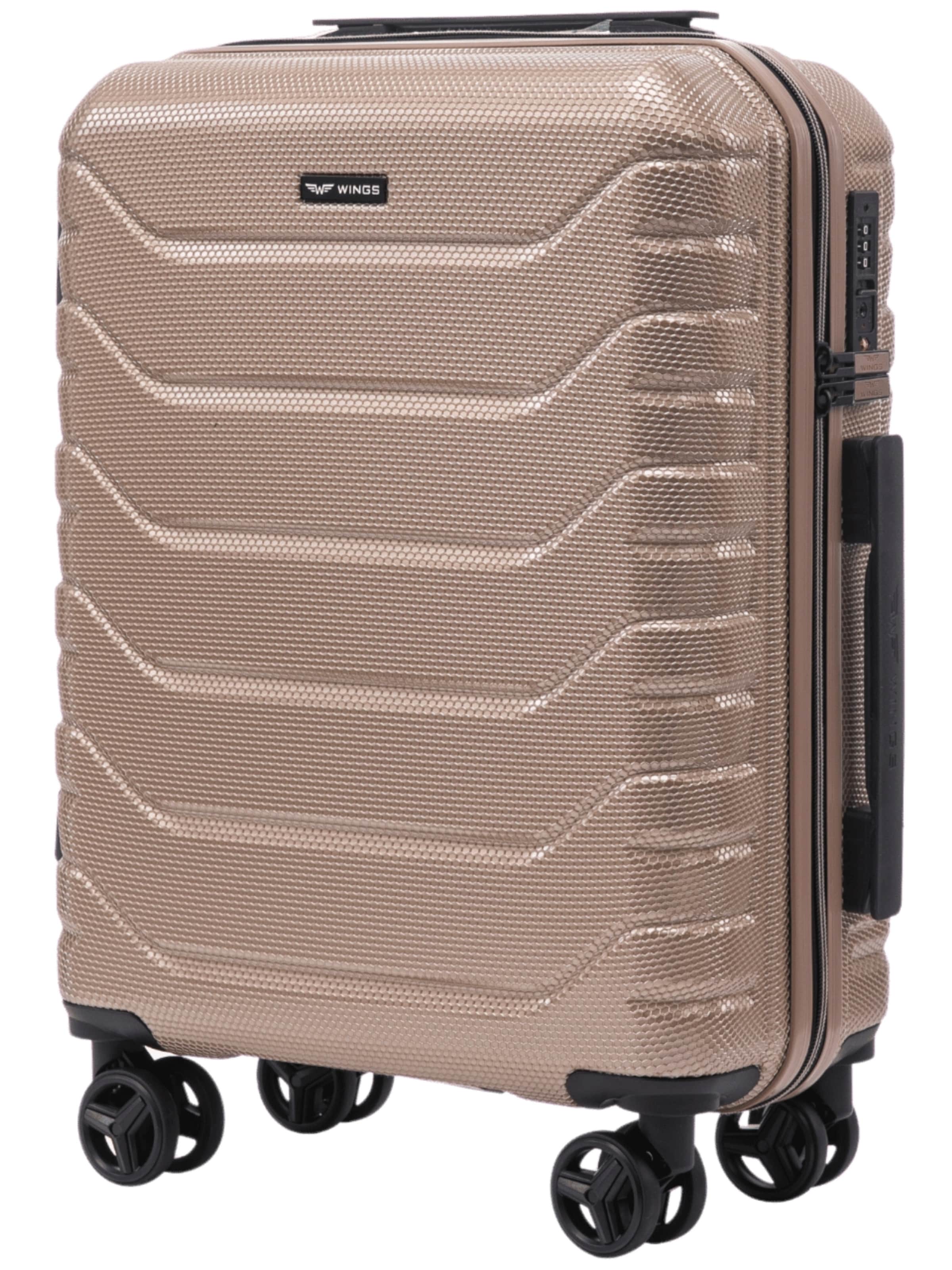 WINGS Cart 'PEAFOWL' in Gold: front