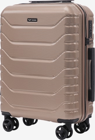 WINGS Trolley 'PEAFOWL' in Gold: Vorderseite