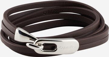 Calvin Klein Bracelet in Brown: front