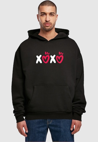 Sweat-shirt ' Valentines Day - XOXO' Merchcode en noir : devant