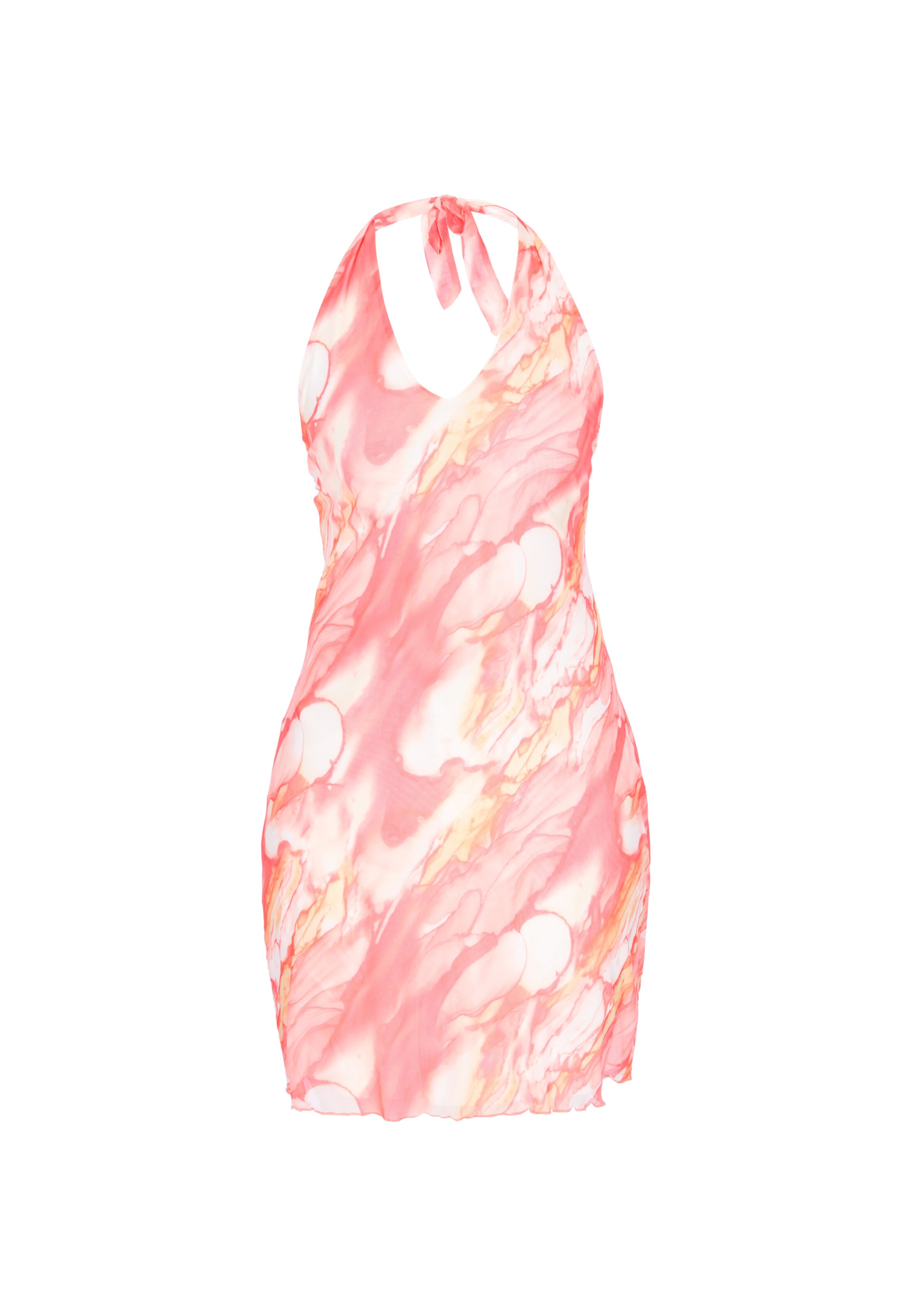 IZIA Dress in Pink: front