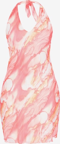 IZIA - Vestido em rosa: frente