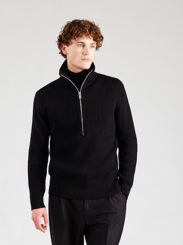 DRYKORN - Jersey 'MANUELO 10' en negro: frente